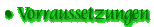 Vorrausssetzungen